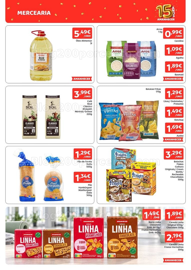 Antevisão Folheto AMANHECER Promoções de 15 a 21 outubro