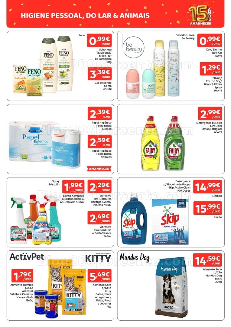 Antevisão Folheto AMANHECER Promoções de 15 a 21 outubro