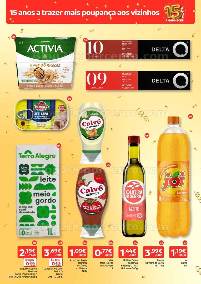 Antevisão Folheto AMANHECER Promoções de 15 a 21 outubro