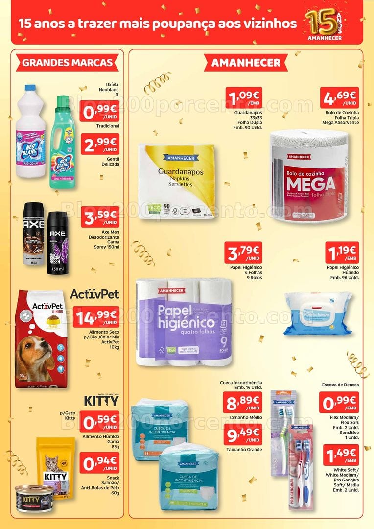 Antevisão Folheto AMANHECER Promoções de 8 a 14 outubro