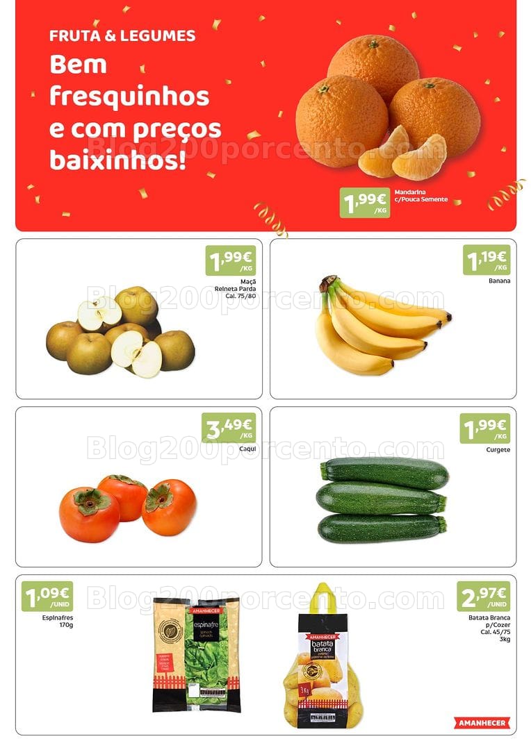Antevisão Folheto AMANHECER Promoções de 8 a 14 outubro