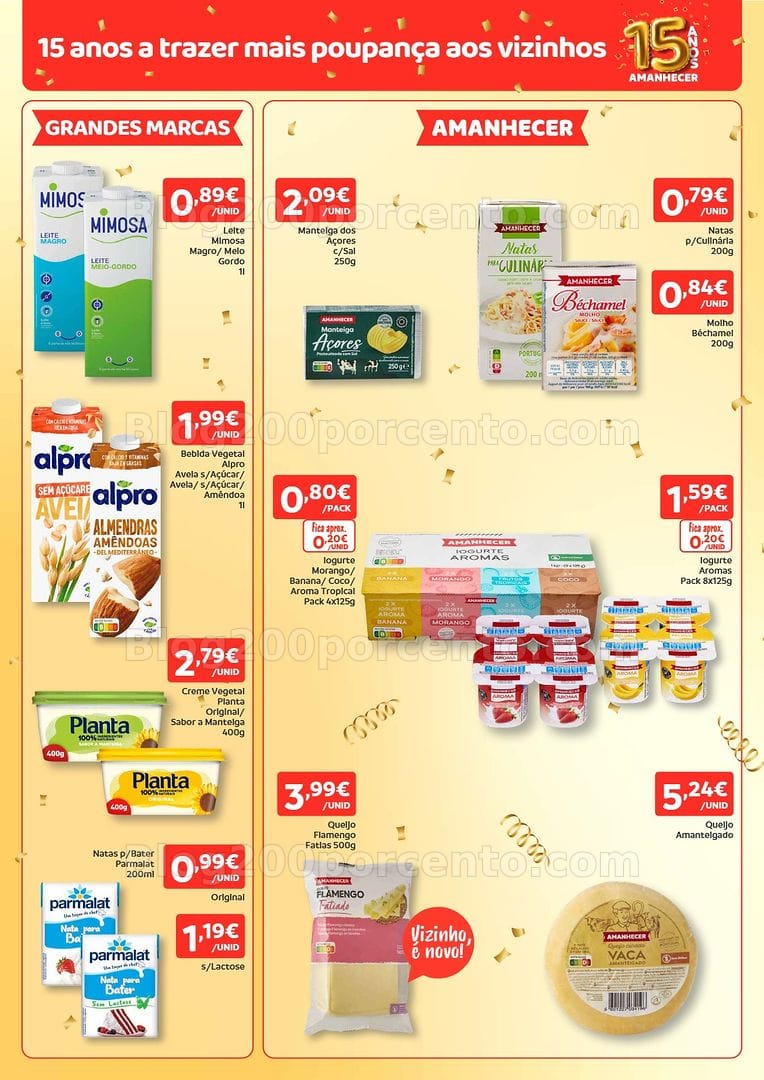 Antevisão Folheto AMANHECER Promoções de 8 a 14 outubro