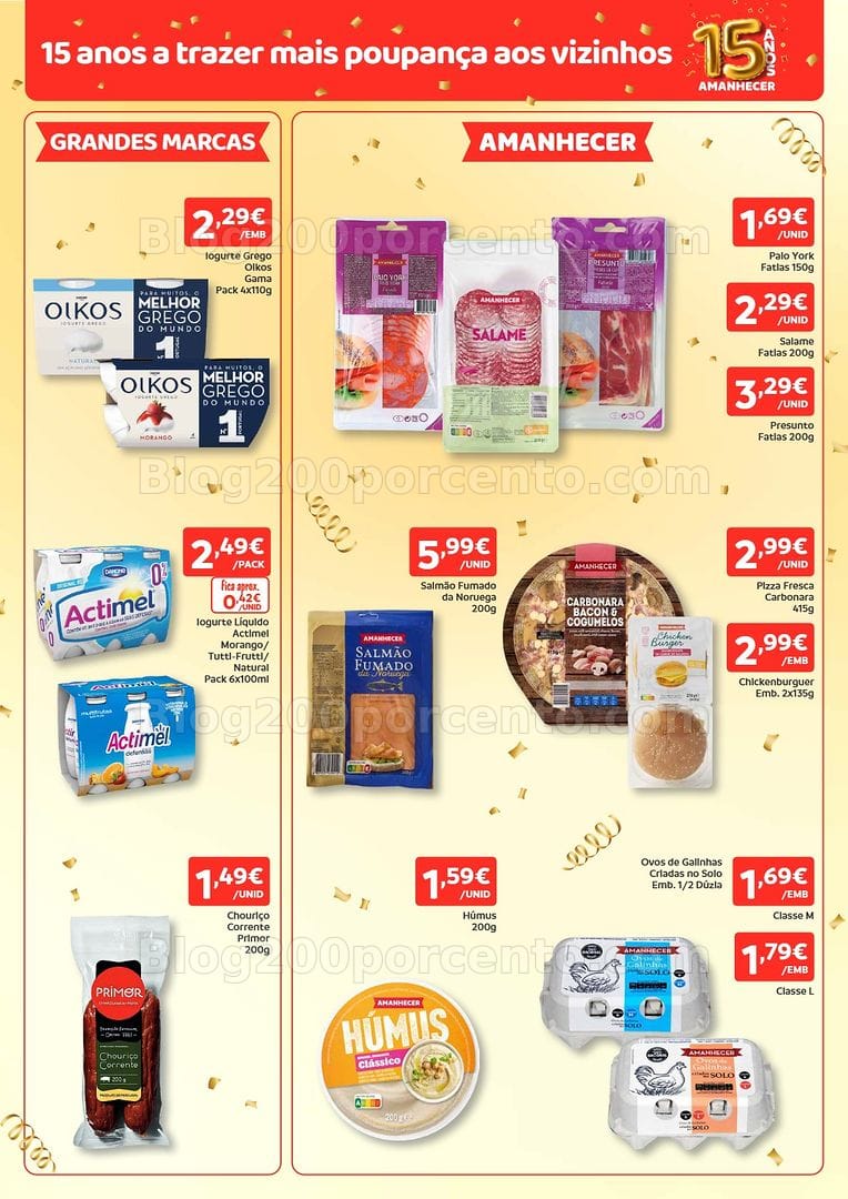Antevisão Folheto AMANHECER Promoções de 8 a 14 outubro