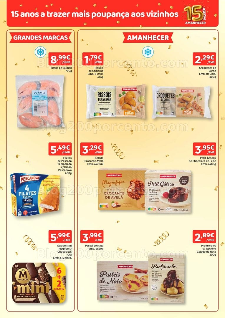Antevisão Folheto AMANHECER Promoções de 8 a 14 outubro