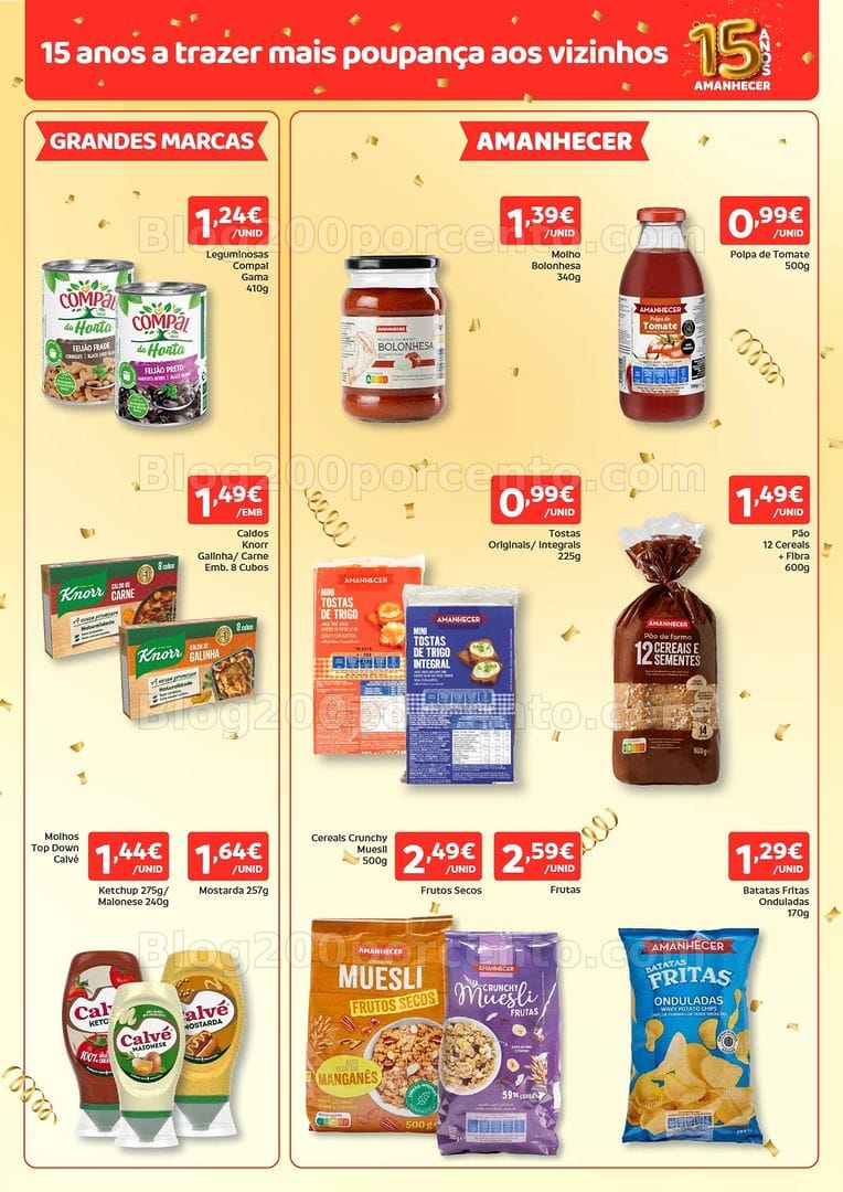 Antevisão Folheto AMANHECER Promoções de 8 a 14 outubro