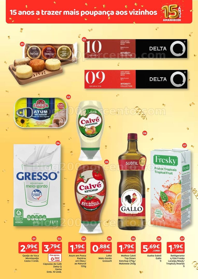Antevisão Folheto AMANHCER Madeira Promoções de 15 a 21 outubro