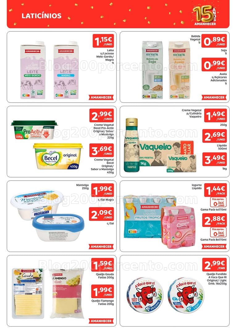 Antevisão Folheto AMANHCER Madeira Promoções de 15 a 21 outubro