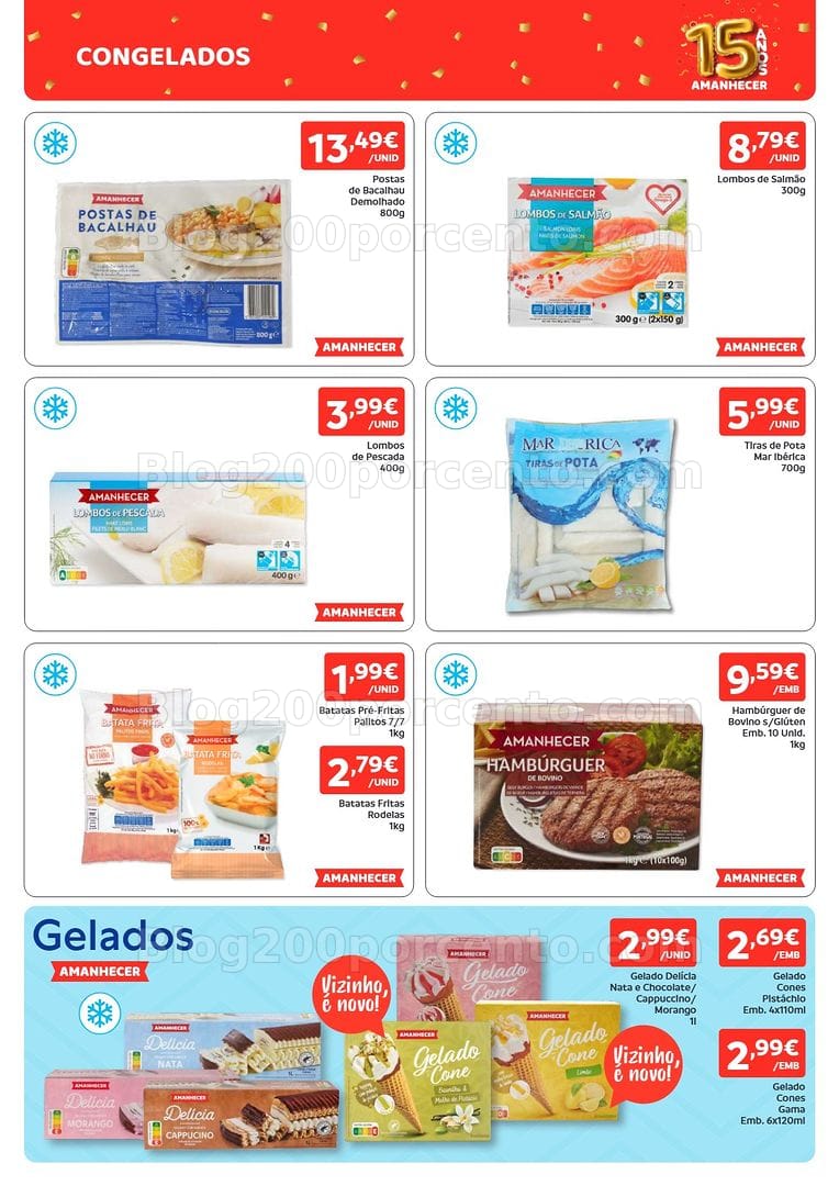Antevisão Folheto AMANHCER Madeira Promoções de 15 a 21 outubro