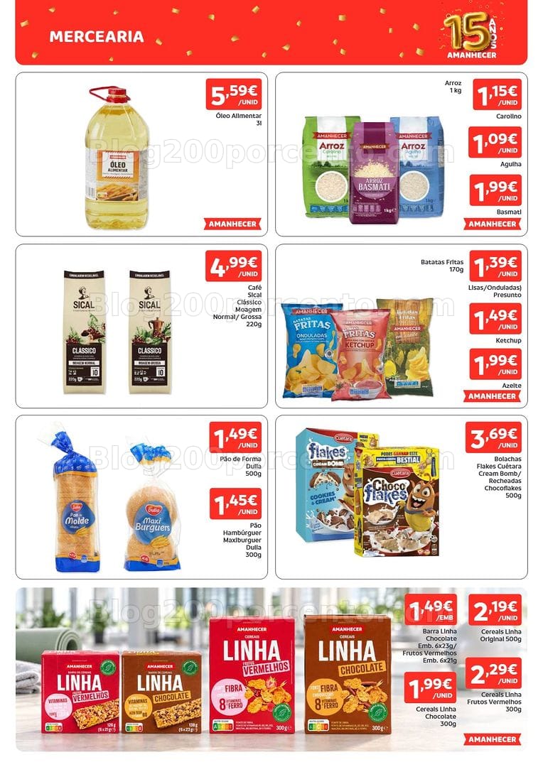 Antevisão Folheto AMANHCER Madeira Promoções de 15 a 21 outubro
