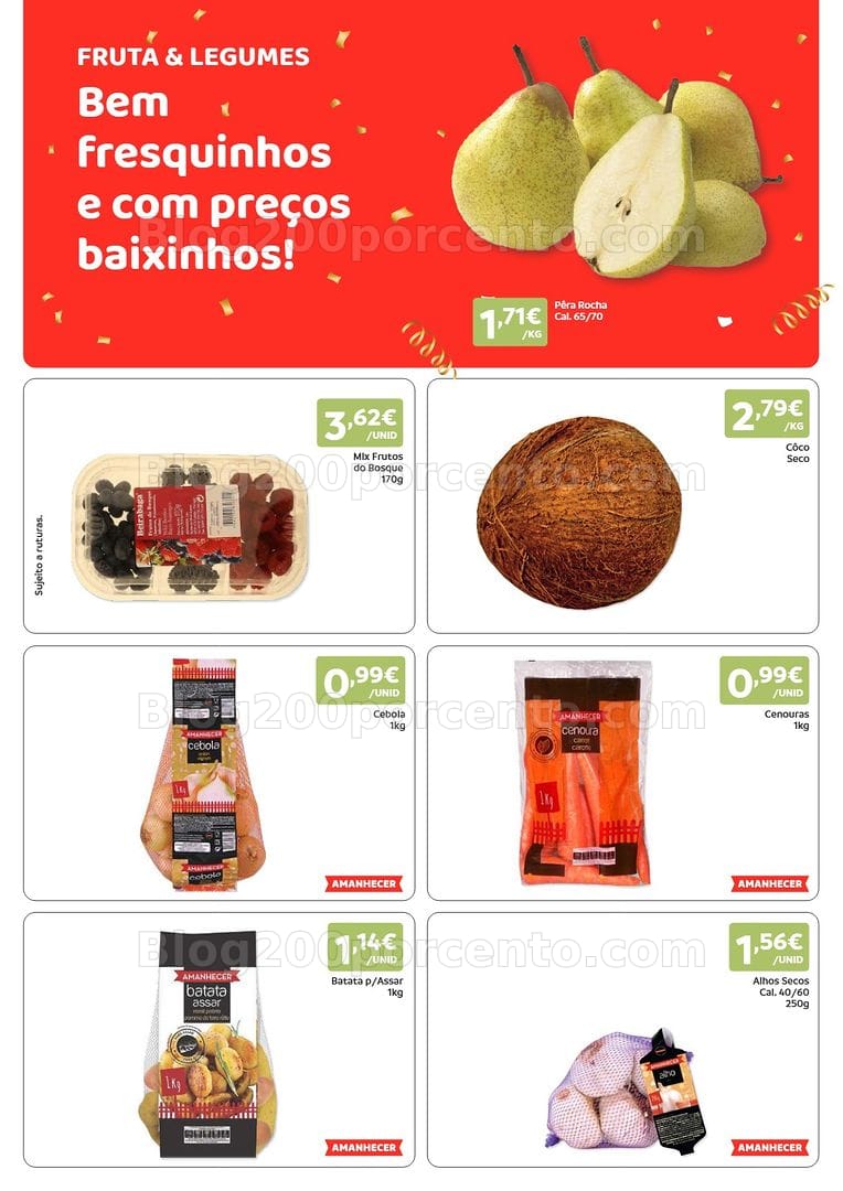 Antevisão Folheto AMANHECER Madeira Promoções de 22 a 28 outubro