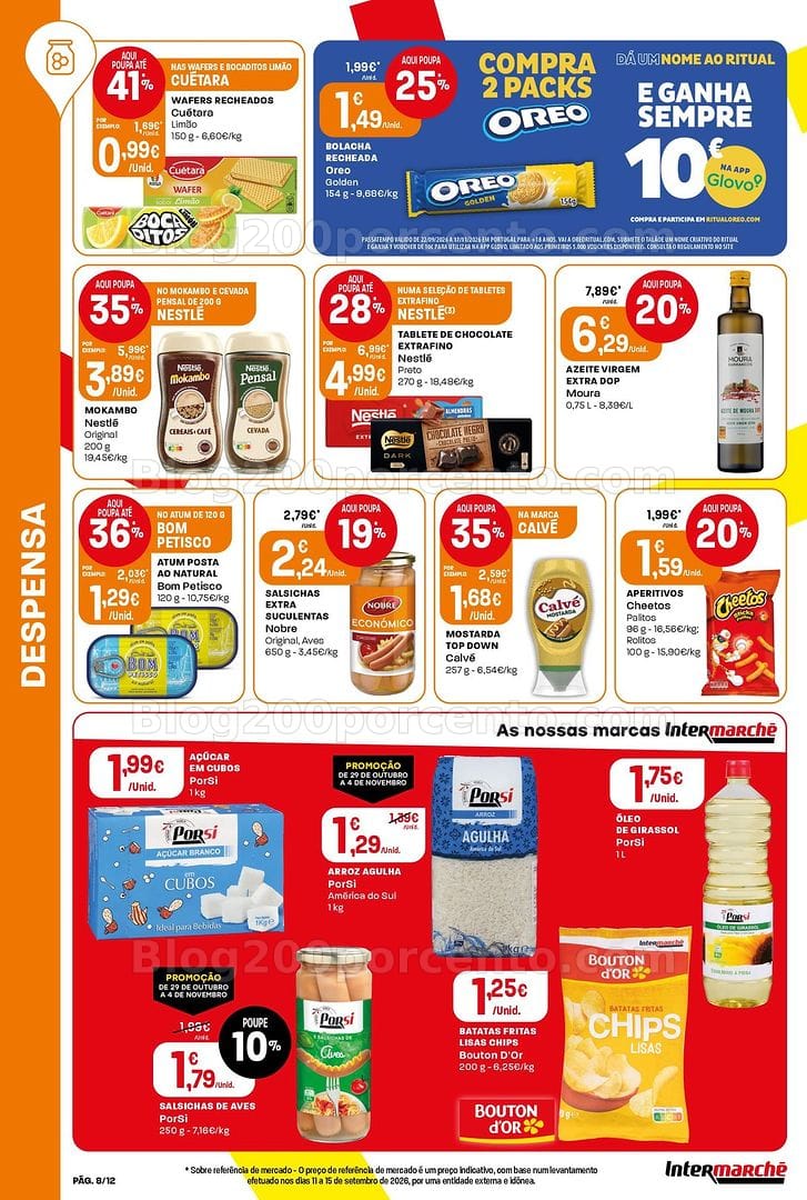 Antevisão Folheto INTERMARCHÉ Mini Promoções de 29 outubro a 4 novembro