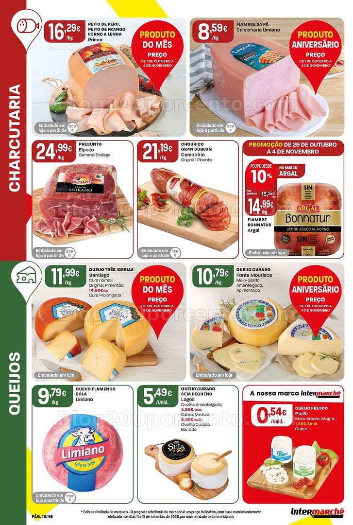 Antevisão Folheto INTERMARCHÉ Super Promoções de 29 outubro a 4 novembro