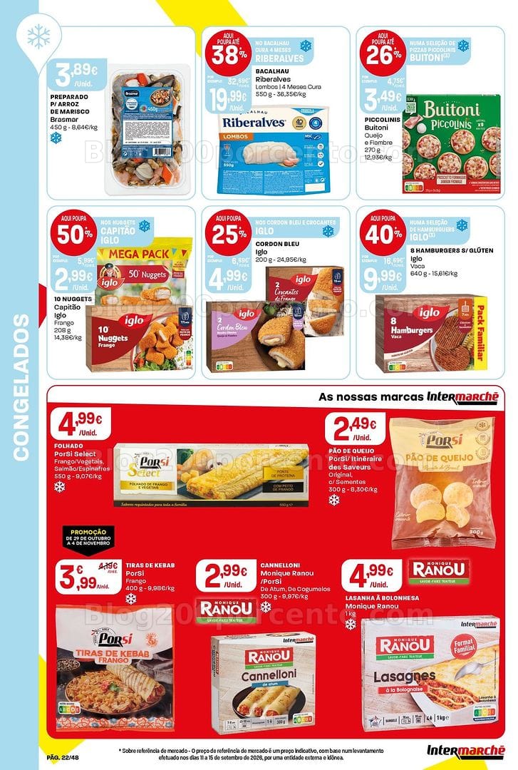 Antevisão Folheto INTERMARCHÉ Super Promoções de 29 outubro a 4 novembro