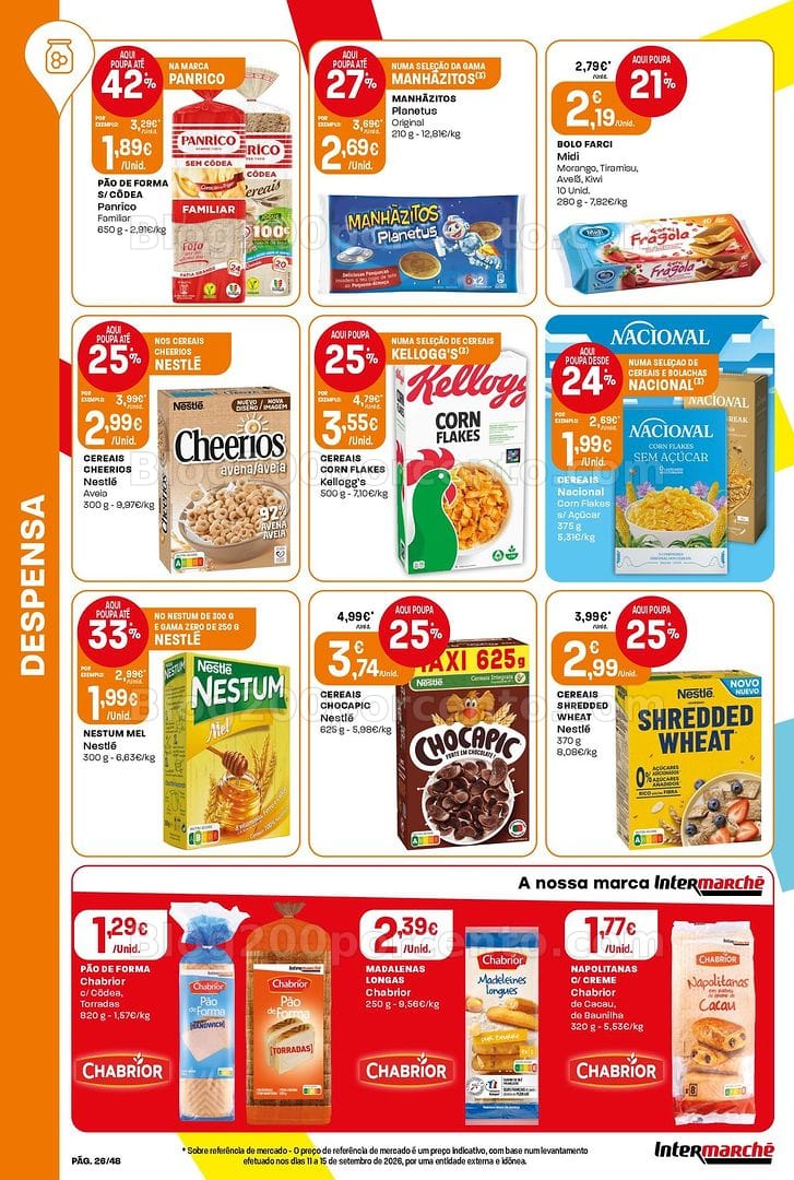 Antevisão Folheto INTERMARCHÉ Super Promoções de 29 outubro a 4 novembro
