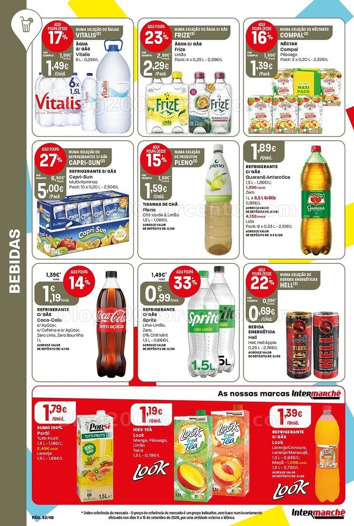 Antevisão Folheto INTERMARCHÉ Super Promoções de 29 outubro a 4 novembro