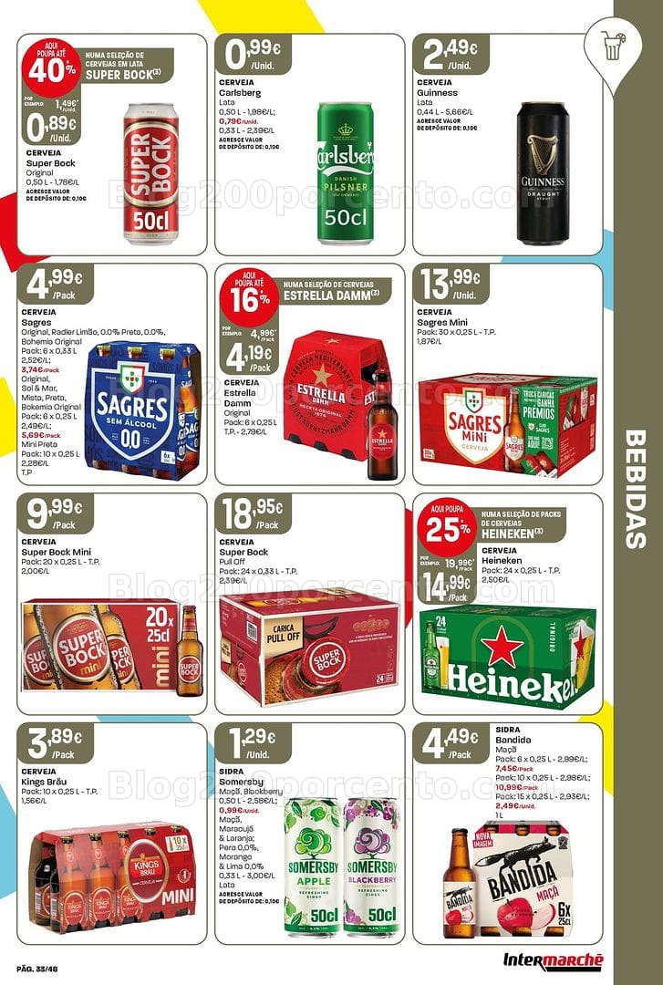 Antevisão Folheto INTERMARCHÉ Super Promoções de 29 outubro a 4 novembro