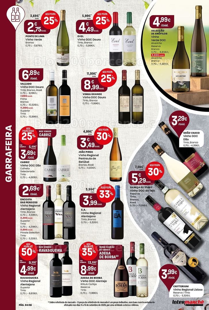 Antevisão Folheto INTERMARCHÉ Super Promoções de 29 outubro a 4 novembro