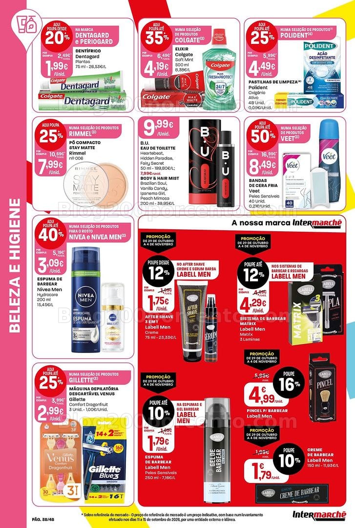 Antevisão Folheto INTERMARCHÉ Super Promoções de 29 outubro a 4 novembro