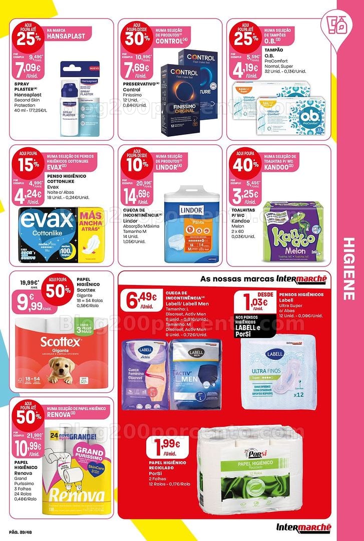 Antevisão Folheto INTERMARCHÉ Super Promoções de 29 outubro a 4 novembro