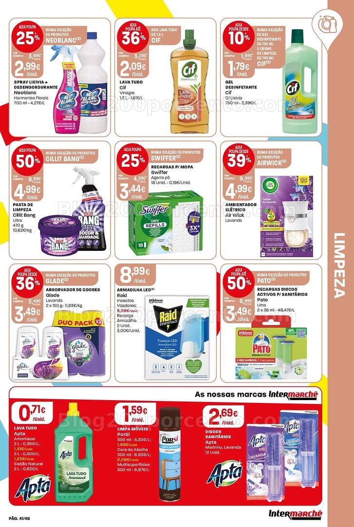 Antevisão Folheto INTERMARCHÉ Super Promoções de 29 outubro a 4 novembro