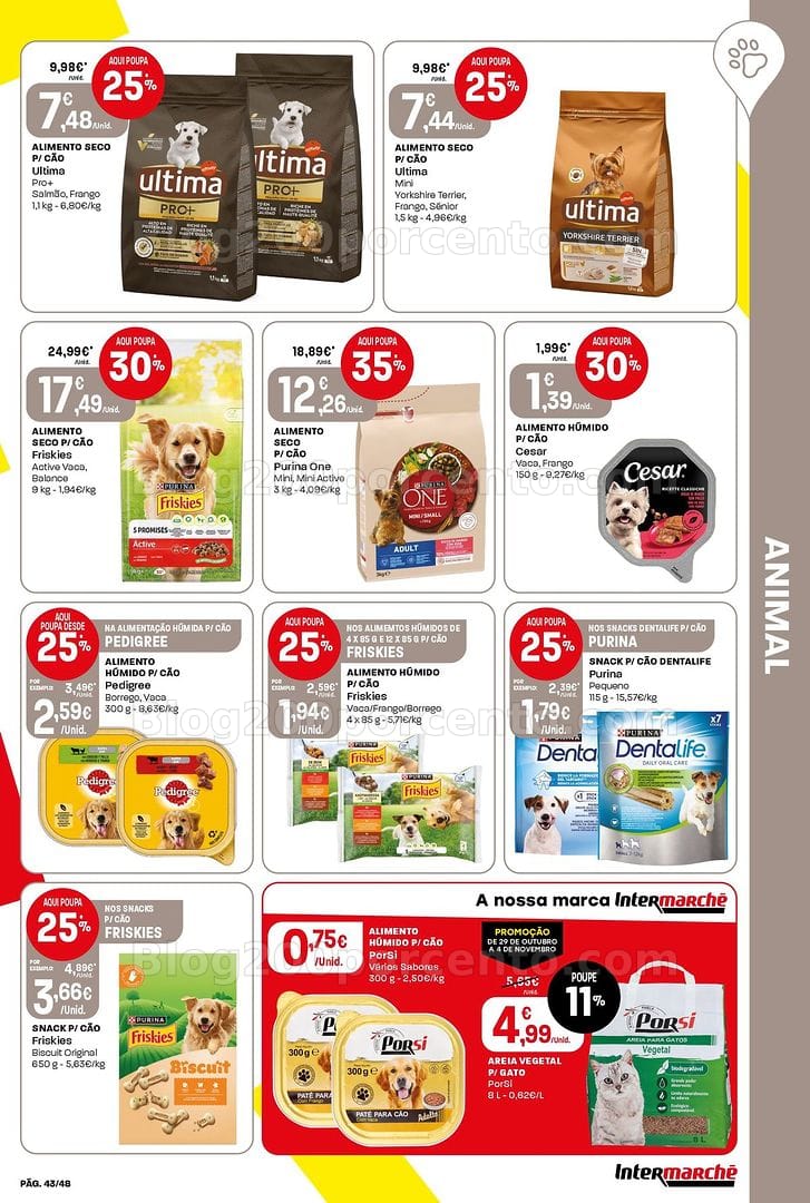 Antevisão Folheto INTERMARCHÉ Super Promoções de 29 outubro a 4 novembro