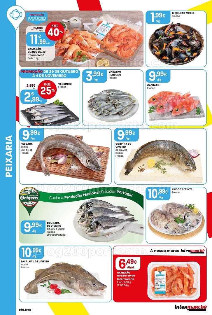 Antevisão Folheto INTERMARCHÉ Super Promoções de 29 outubro a 4 novembro