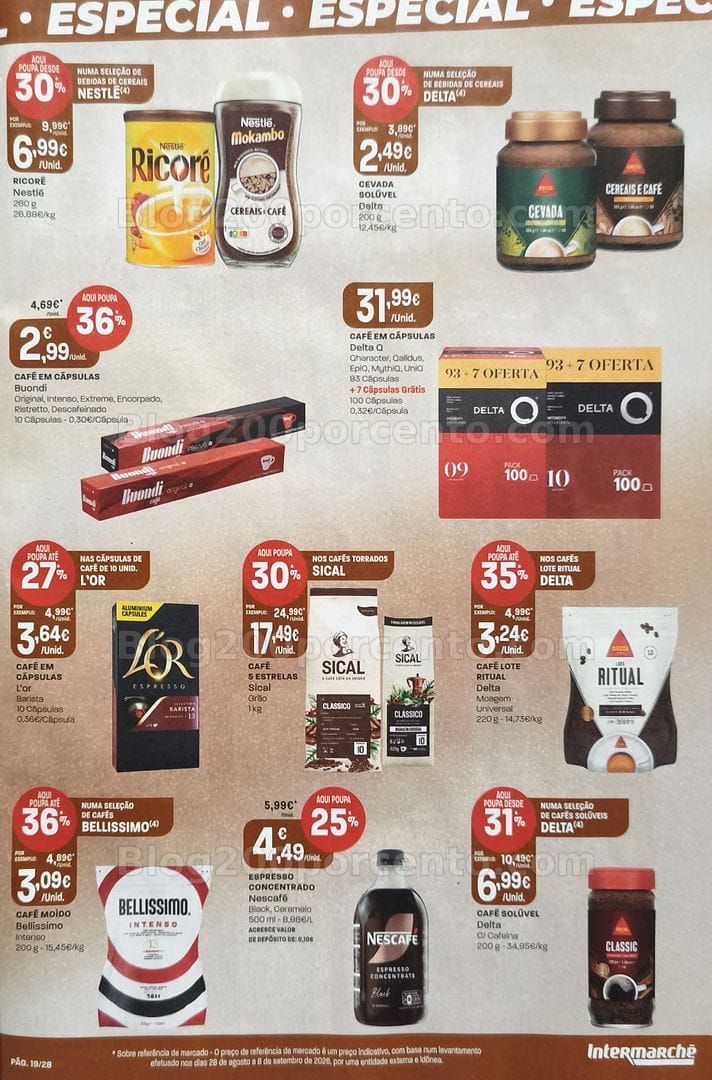 Antevisão Folheto INTERMARCHÉ Promoções de 8 a 14 outubro