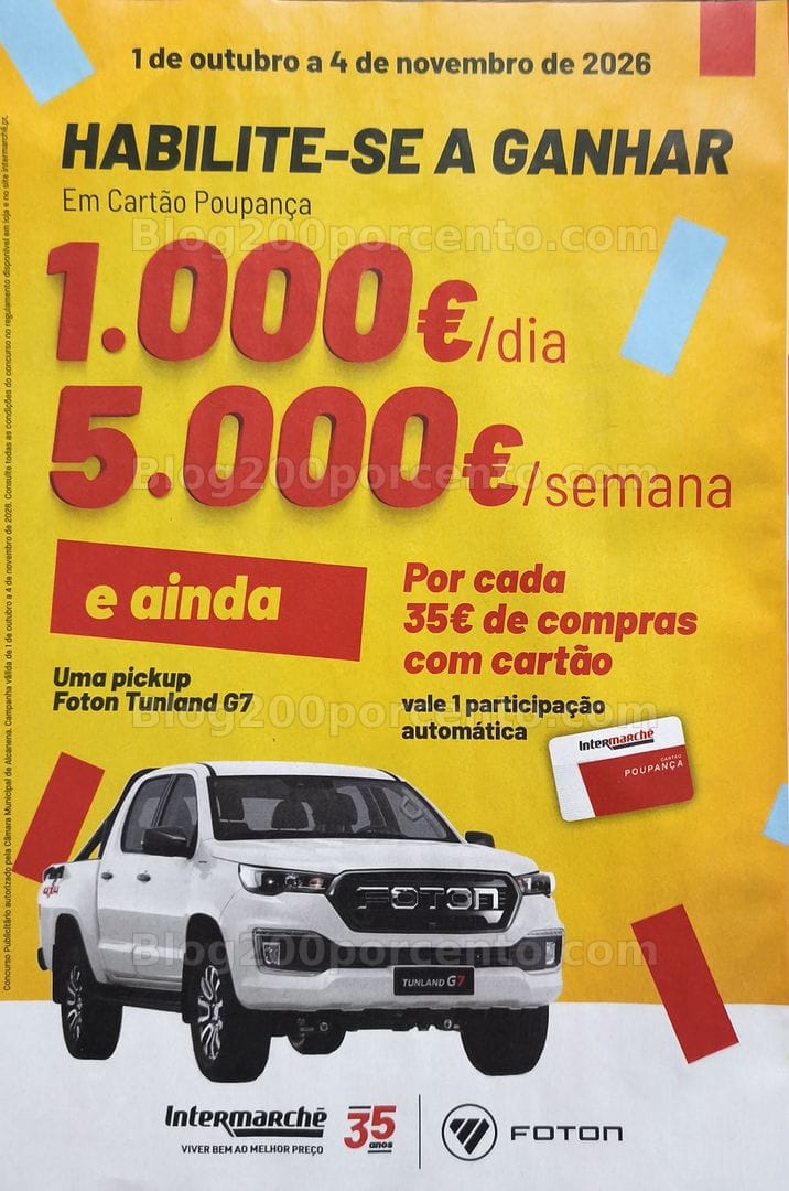 Antevisão Folheto INTERMARCHÉ Promoções de 8 a 14 outubro