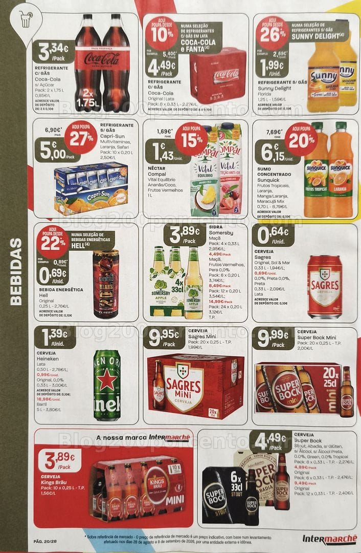 Antevisão Folheto INTERMARCHÉ Promoções de 8 a 14 outubro