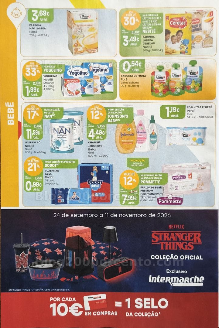Antevisão Folheto INTERMARCHÉ Promoções de 8 a 14 outubro