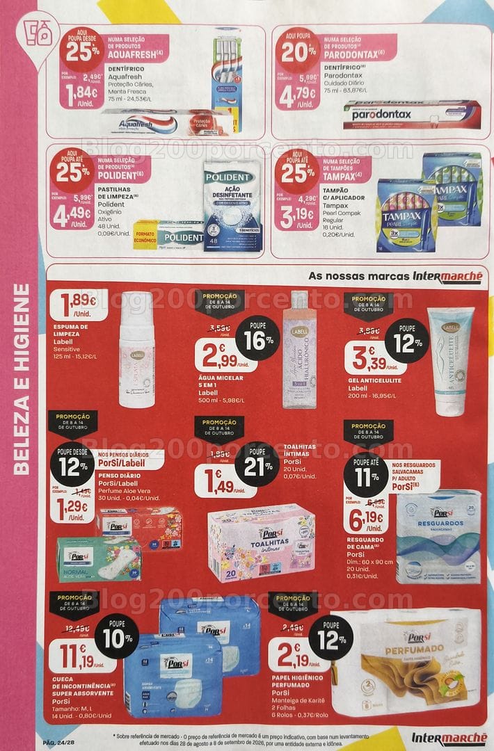 Antevisão Folheto INTERMARCHÉ Promoções de 8 a 14 outubro