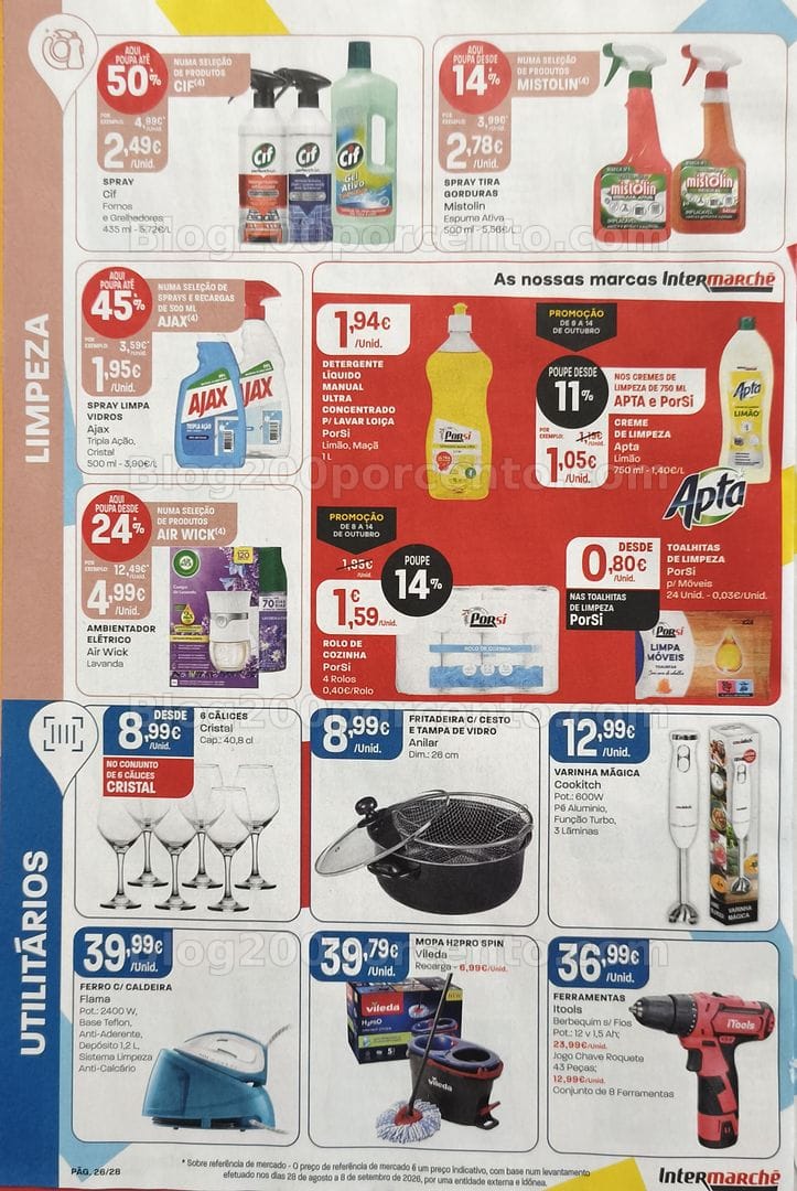 Antevisão Folheto INTERMARCHÉ Promoções de 8 a 14 outubro