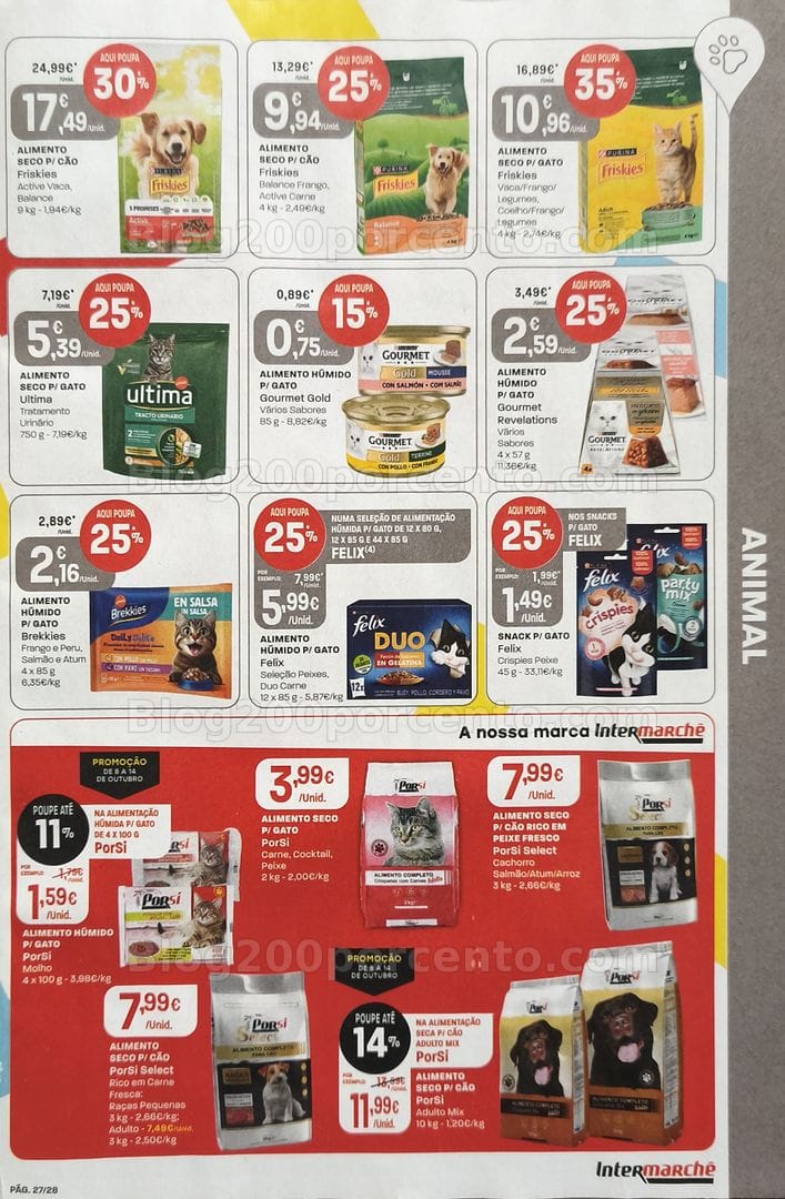 Antevisão Folheto INTERMARCHÉ Promoções de 8 a 14 outubro