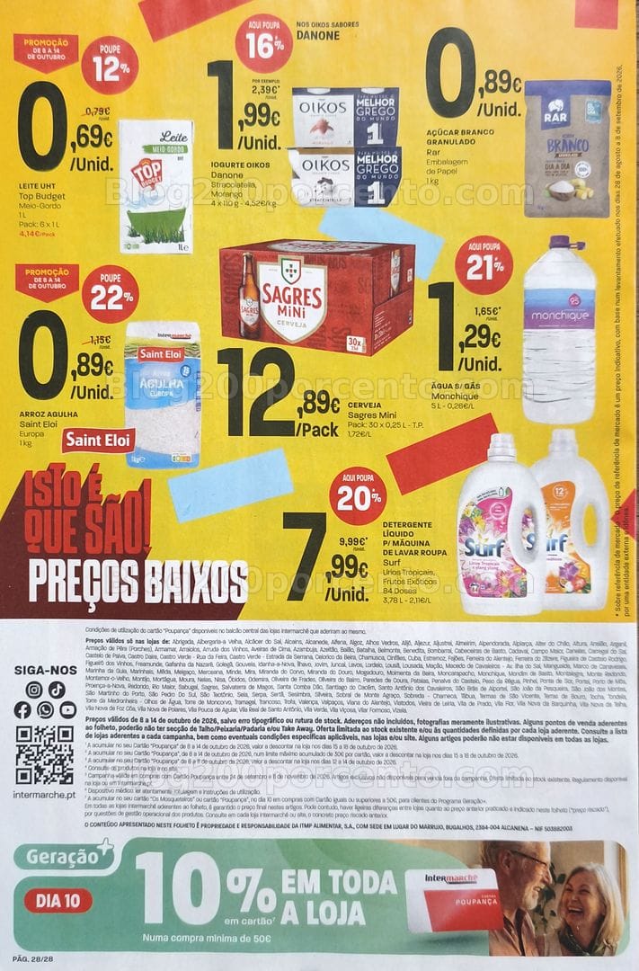 Antevisão Folheto INTERMARCHÉ Promoções de 8 a 14 outubro