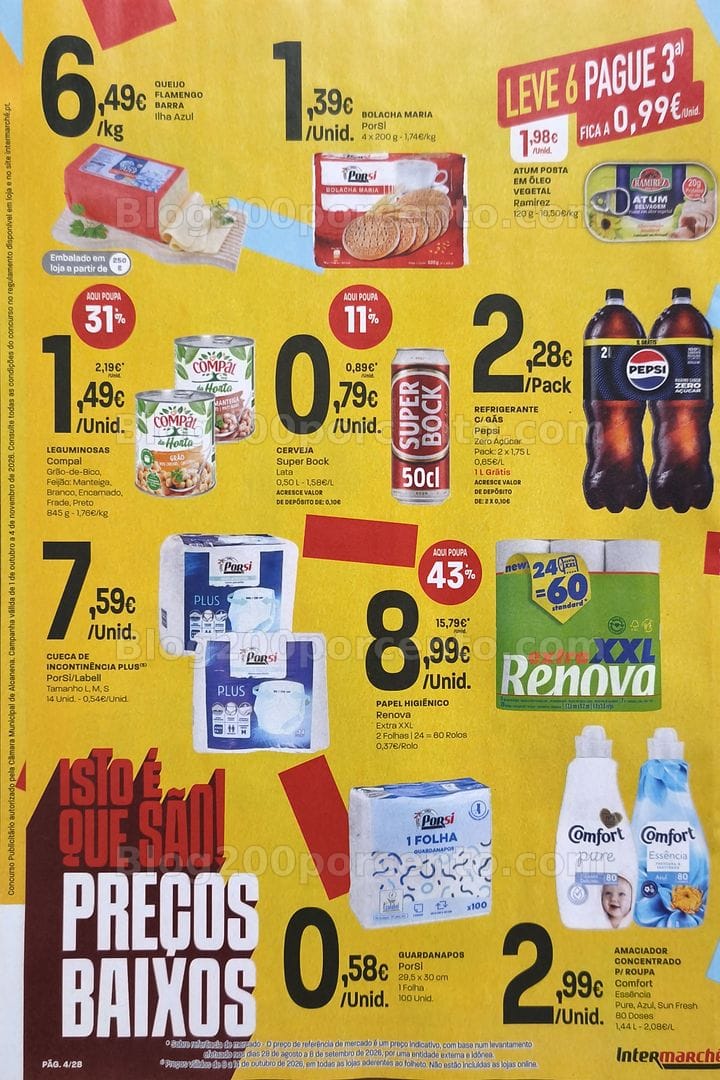 Antevisão Folheto INTERMARCHÉ Promoções de 8 a 14 outubro