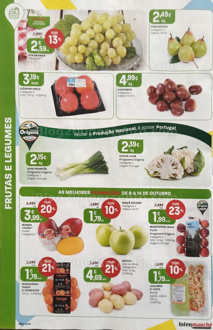 Antevisão Folheto INTERMARCHÉ Promoções de 8 a 14 outubro