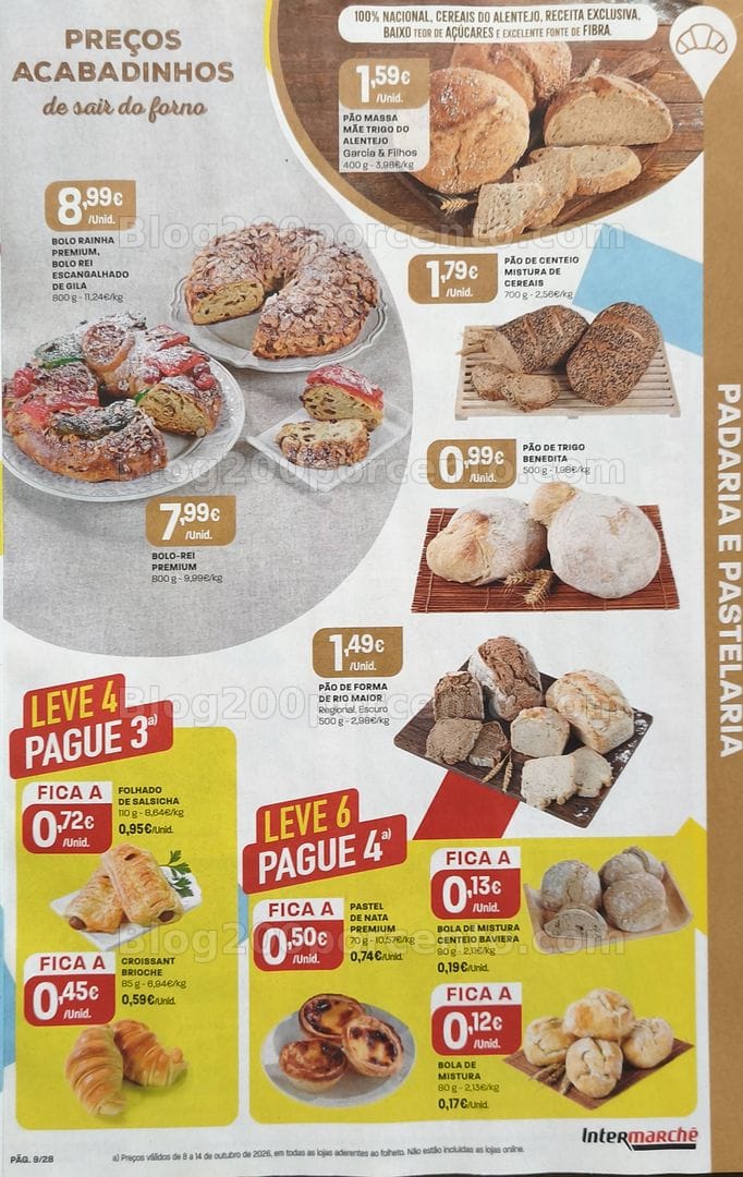 Antevisão Folheto INTERMARCHÉ Promoções de 8 a 14 outubro