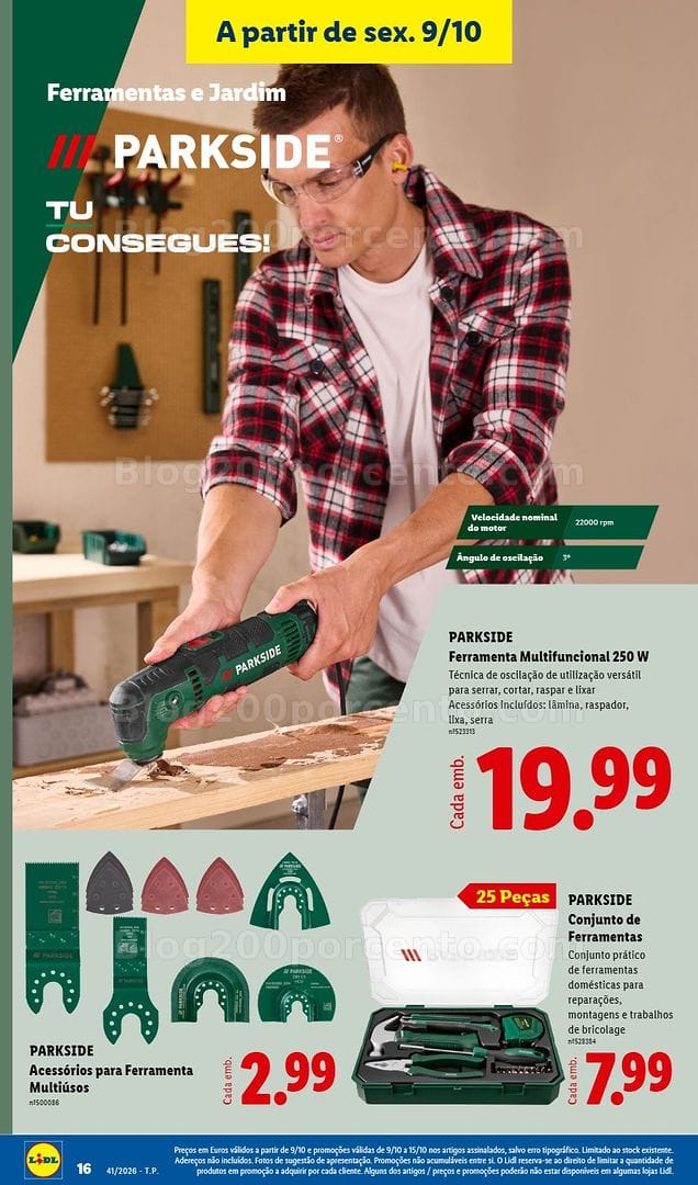 Antevisão Folheto LIDL Promoções Fim de Semana - 9 a 15 outubro