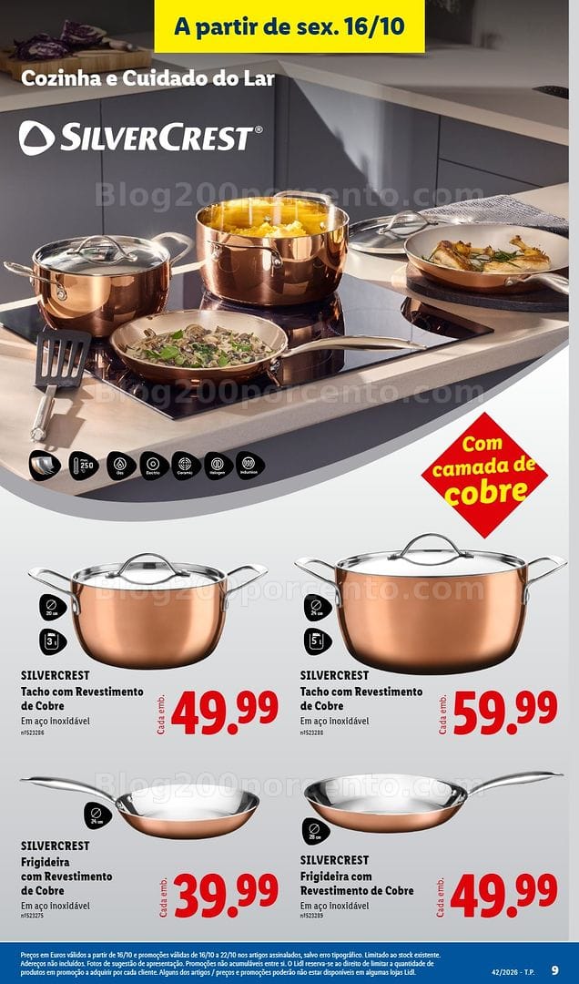 Antevisão Folheto LIDL Promoções Fim de Semana - 16 a 18 outubro - Edição Digital