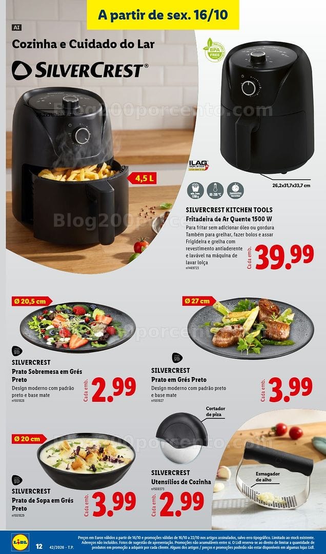 Antevisão Folheto LIDL Promoções Fim de Semana - 16 a 18 outubro - Edição Digital