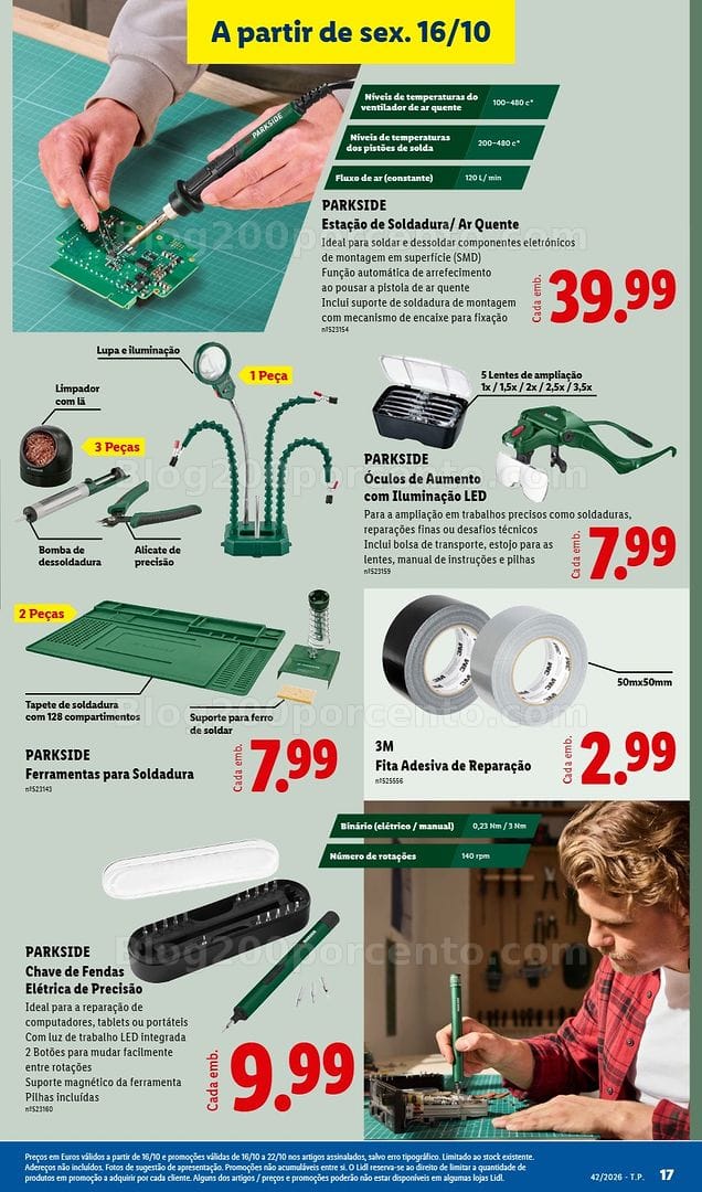 Antevisão Folheto LIDL Promoções Fim de Semana - 16 a 18 outubro - Edição Digital