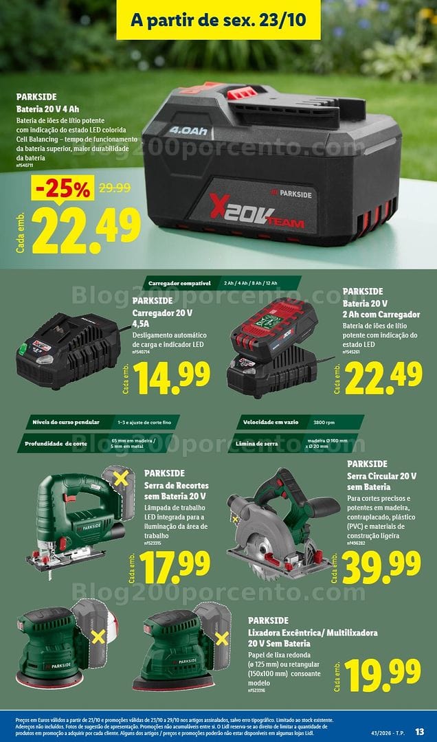 Antevisão Folheto LIDL Promoções Fim de Semana - 23 a 25 outubro - Edição Digital