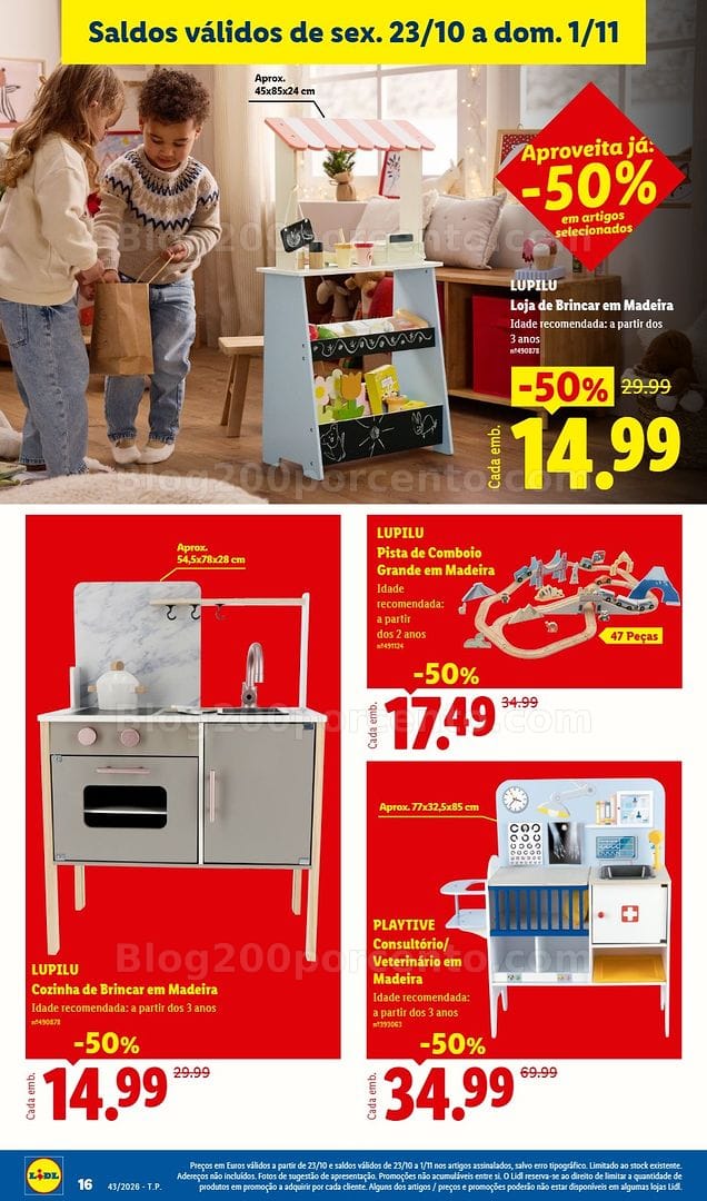 Antevisão Folheto LIDL Promoções Fim de Semana - 23 a 25 outubro - Edição Digital