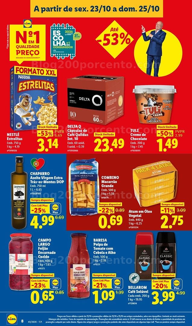 Antevisão Folheto LIDL Promoções Fim de Semana - 23 a 25 outubro - Edição Digital