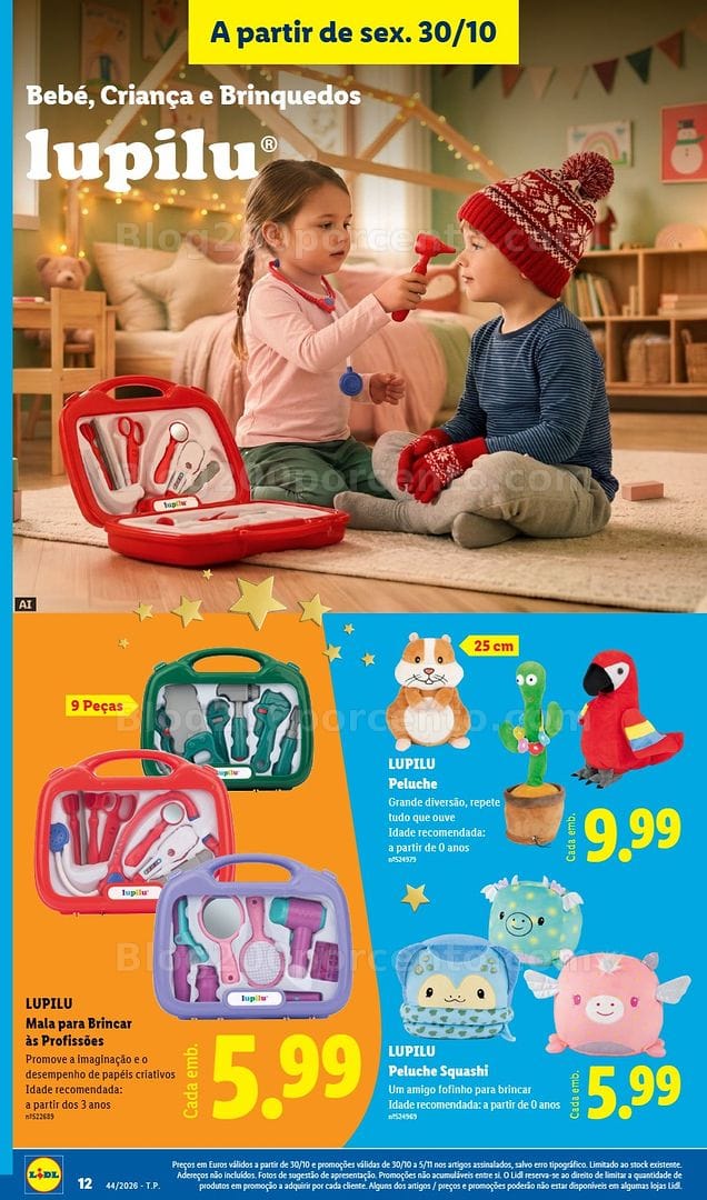 Antevisão Folheto LIDL Fim de Semana Promoções de 30 outubro a 1 novembro