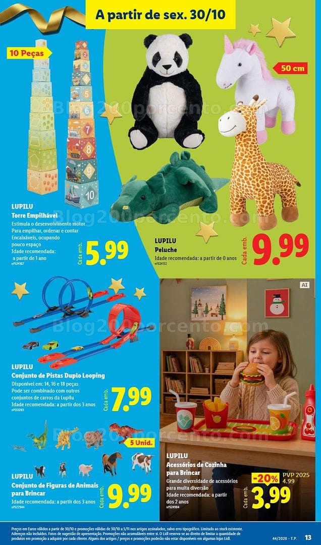 Antevisão Folheto LIDL Fim de Semana Promoções de 30 outubro a 1 novembro