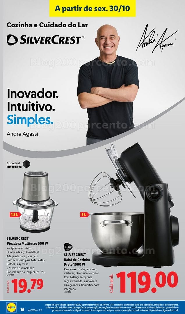 Antevisão Folheto LIDL Fim de Semana Promoções de 30 outubro a 1 novembro