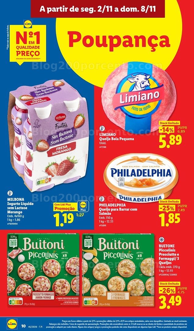 Antevisão Folheto LIDL Promoções de 2 a 8 novembro