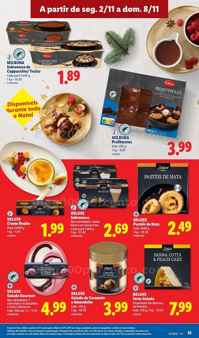 Antevisão Folheto LIDL Promoções de 2 a 8 novembro