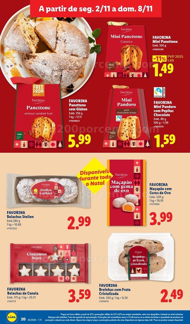 Antevisão Folheto LIDL Promoções de 2 a 8 novembro